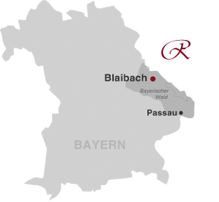 Karte Bayerischer Wald Bayern